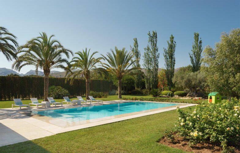 Villa Llenaire pool